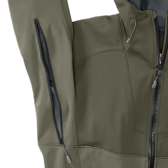 High Quality Men's Winter Outdoor Camping Waterproof 3 Layer Fabric for Jacket