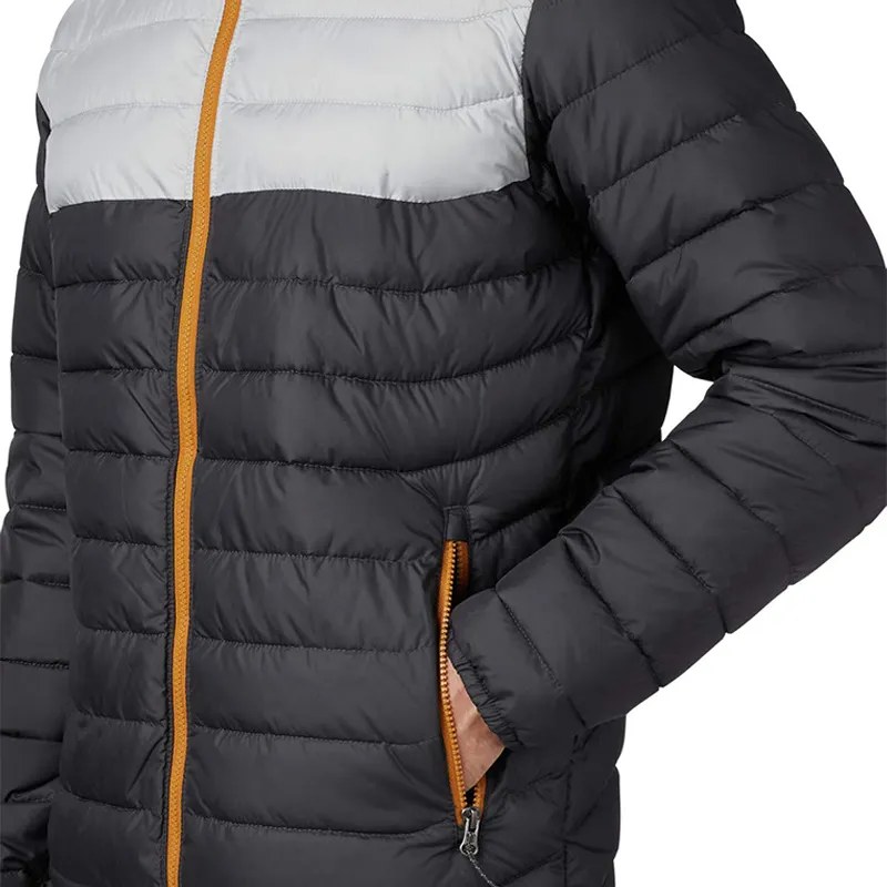 New Arrival Custom Logo Outdoor Men Water Resistant Warm Padded Winter Graphene Jacket