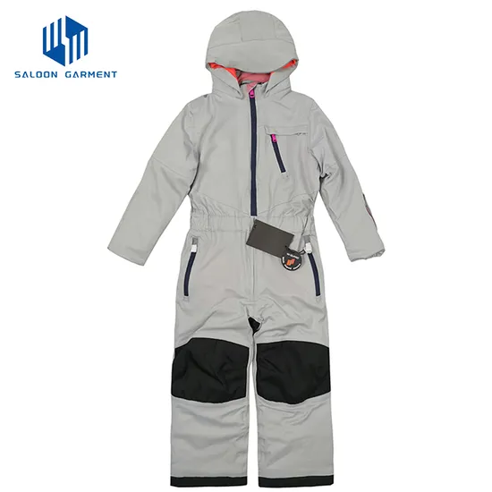 New Design Kids Ski Suit Winter High Quality Custom Winter Waterproof One Piece Snow Suit Kids