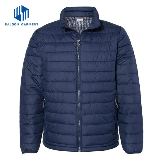 Factory Price Men's Customized Outdoor Water Resistant Winter Quick Dry Warm Quilted Jackets