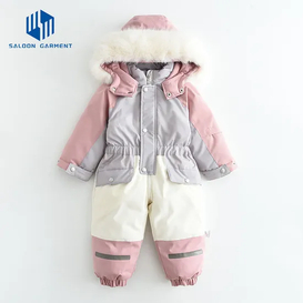 Children Coats Kids Clothing Baby Clothes Kid Ski Suit One Piece Snow Suit Kids