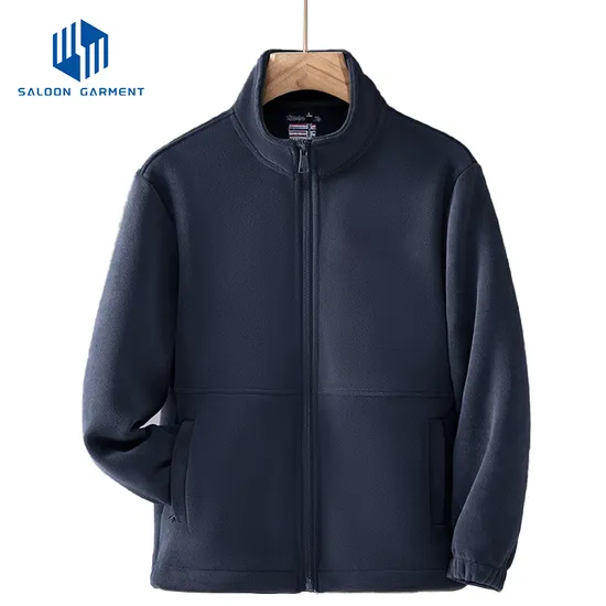 Wholesale Custom Polyester Men Women's Fleece Hiking Thermal Jackets Outdoor Sports Camping Windbreaker Male Warm Coats