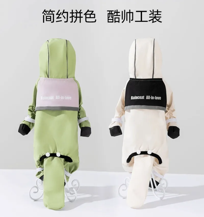 a Raincoat That Covers The Legs, The Tail, and All Four Legs