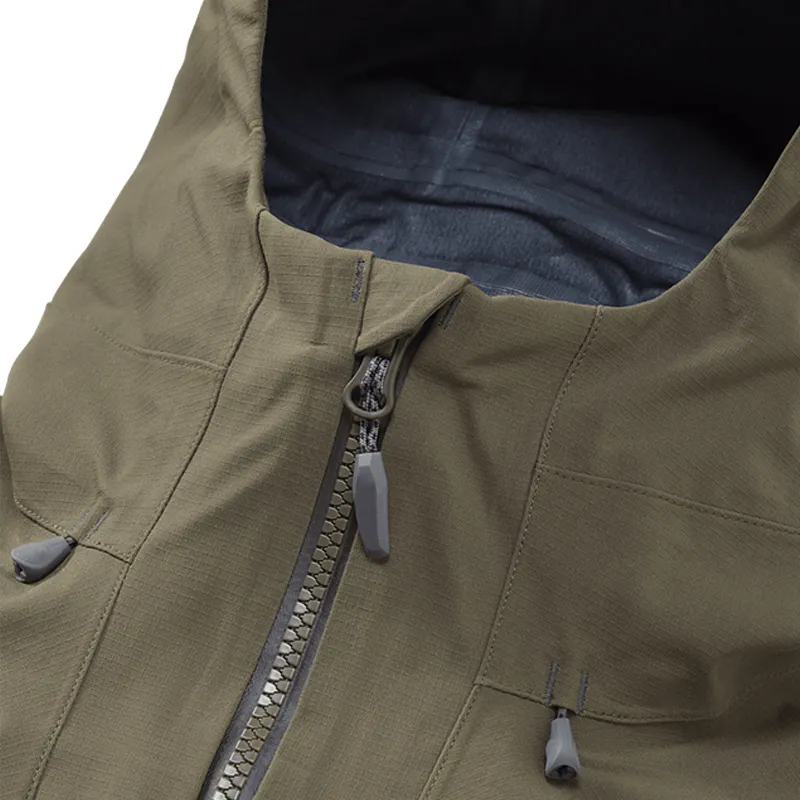 Custom Outdoor Winter Snowboarding Polyester Waterproof Breathable Fishing Jacket