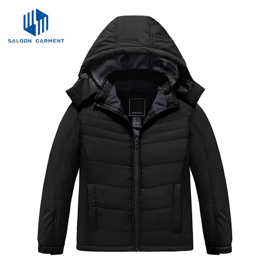 Factory Custom Windproof Waterproof Boys' Casual Outdoor Jacket Winter New Thickened Fleece Coat