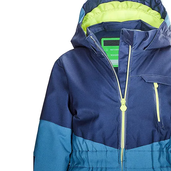 Outdoor Sport Overall Winter Windproof Snow Suit Snowsuit Set Kids One Piece Ski Suit