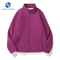 Wholesale 100% Polar Fleece Men's Jacket Zip up Solid Color Long Sleeve Men's Polar Fleece Jacket