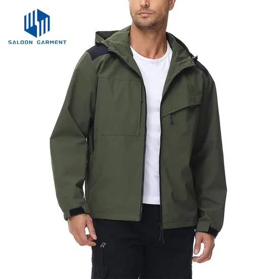 High Quality Waterproof Lightweight Raincoat Rain Ponchos Coat Jacket
