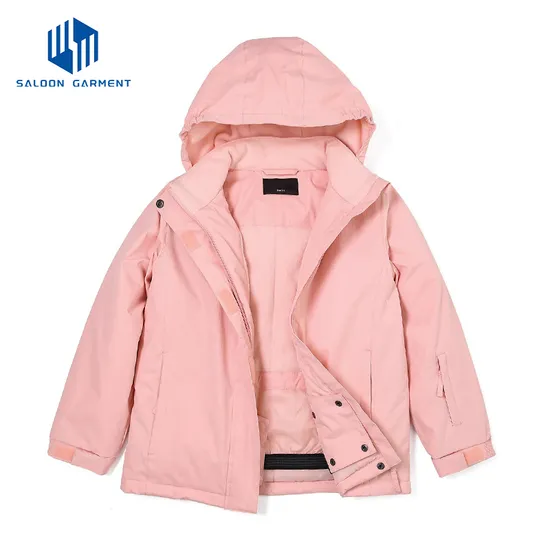 OEM Waterproof Snow Insulated Fleece Outdoor Winter Coat Girl's Snowboarding Ski Jacket