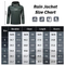 Outdoor Men's Lightweight Waterproof Windbreaker Hooded Softshell Raincoat Rain Jacket