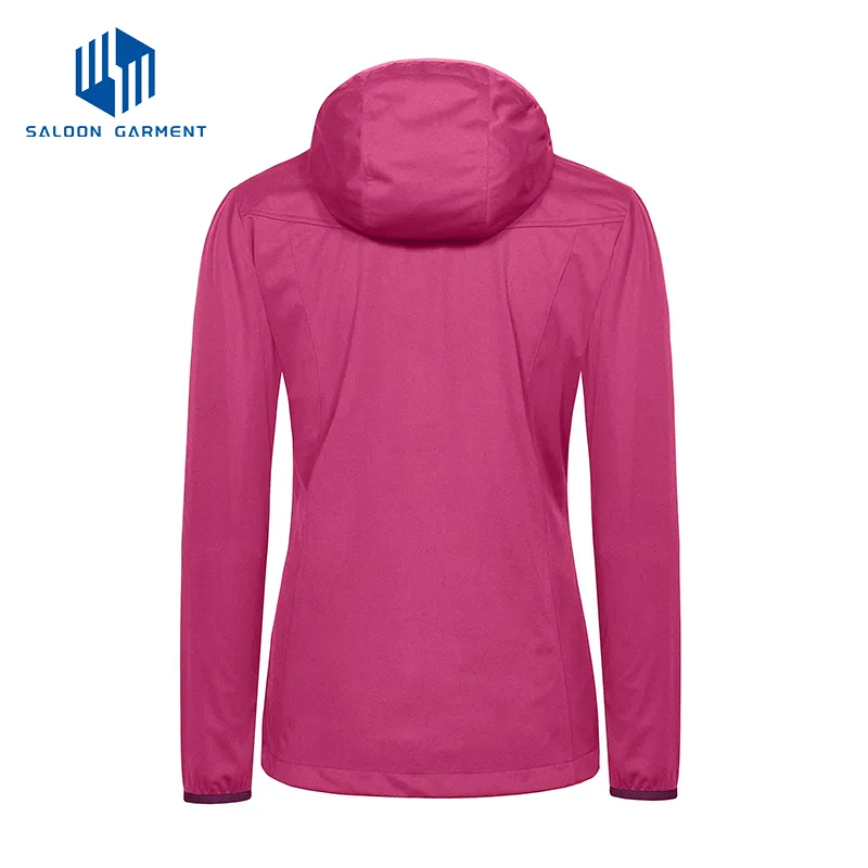 Women's Lightweight Windbreaker Windproof Water Repellent Tactical Softshell Jacket for Running Hiking