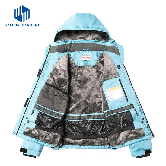 Windproof Winter Coats Snow Ski Jackets for Women with Detachable Hood