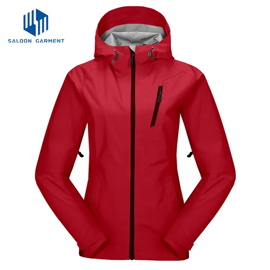 2.5 Layer Custom Logo Outdoor Lightweight Running Workout Windbreaker Coats Jackets