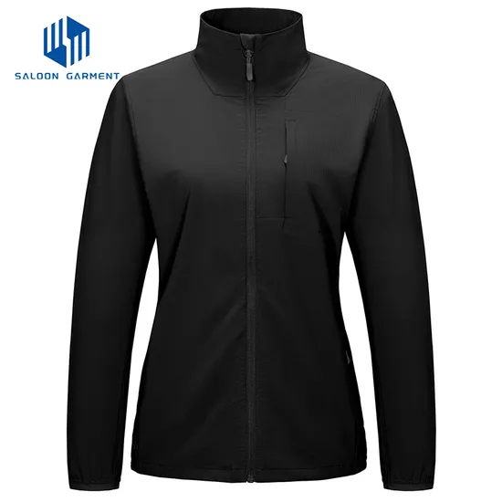 Wholesale Custom Logo Waterproof Women's Windbreaker Fleece Winter Softshell Jackets