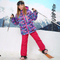 Girl's Winter Outdoor Sports Wear Rainwear Coat Snow Jacket Ski Suit