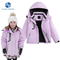 Girl's Waterproof Warm Winter Outer Wear Fleece Hooded Ski Jacket