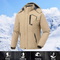 Winter Warm Windproof Windbreaker Mens Thick Big Tall Jacket Coat Outdoor Hooded Parka Plus Size Men's Jacket