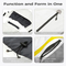 Men's Winter Mountain Snow Coats Waterproof Detachable Hood Windproof Fleece Ski Jacket