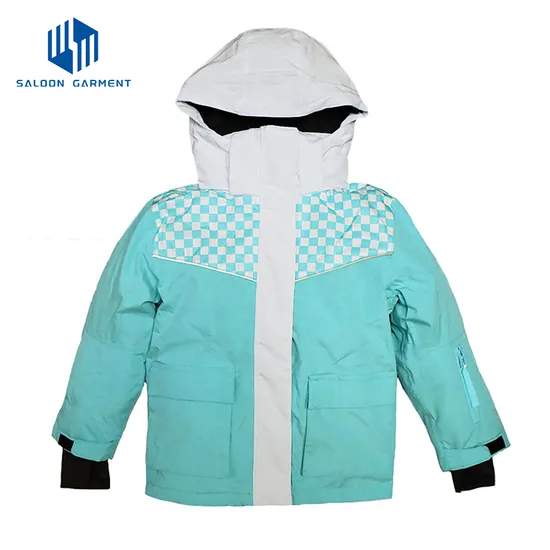 Girl's Waterproof Fleece Winter Snow Coat Windproof Outdoor Raincoat Ski Jacket