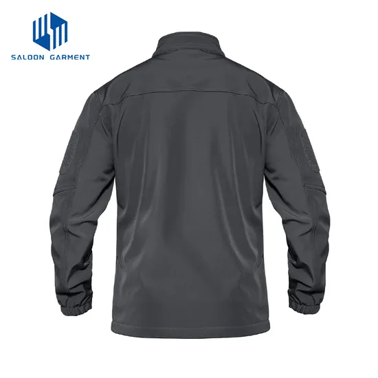 Men's Fleece Lined Waterproof Lightweight Hiking Hooded Winter Soft Shell Tactical Jacket
