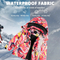 Girls Waterproof Fleece Lined Snowboard Warm Winter Snow Coats Ski Jacket