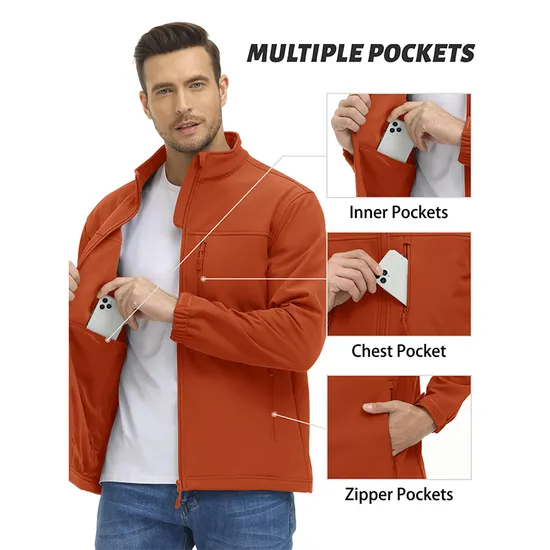 Cheap Outdoor Windbreaker Waterproof Tactical Softshell Jackets for Mens
