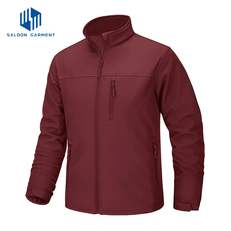 Men's Water Resistant Fleece Lining Winter Hiking Windbreaker Outwear Softshell Tactical Jacket