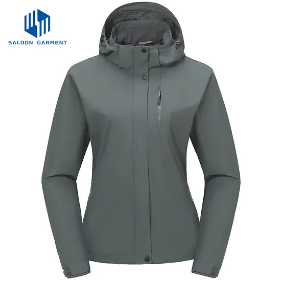 Wholesale Custom Waterproof Softshell Polyester Coats Windbreaker Jacket