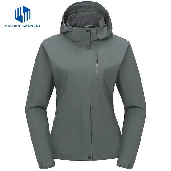 Wholesale Custom Waterproof Softshell Polyester Coats Windbreaker Jacket