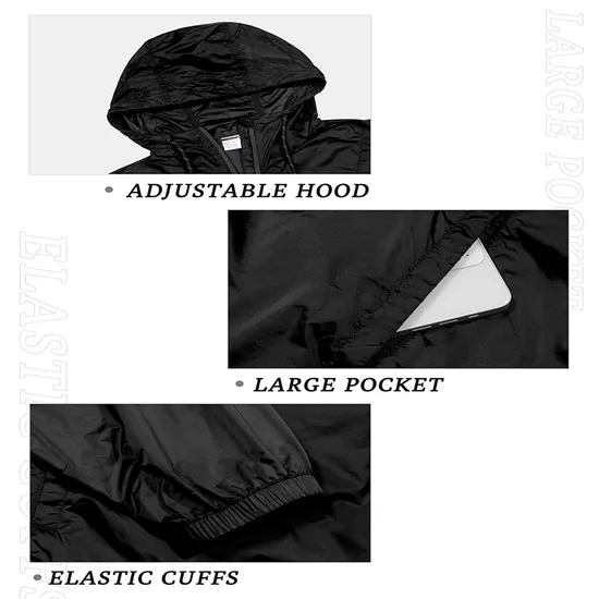 Custom Logo Fashion Outdoor Sports Breathable Windbreaker Jacket
