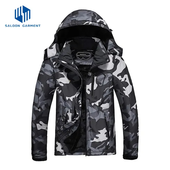 Men's Waterproof Insulated Cold Winter Warm Mountain Snow Coat Ski Jacket