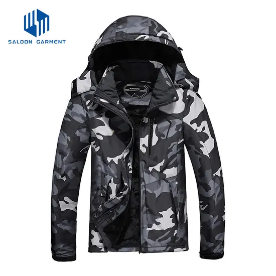 Men's Waterproof Insulated Cold Winter Warm Mountain Snow Coat Ski Jacket