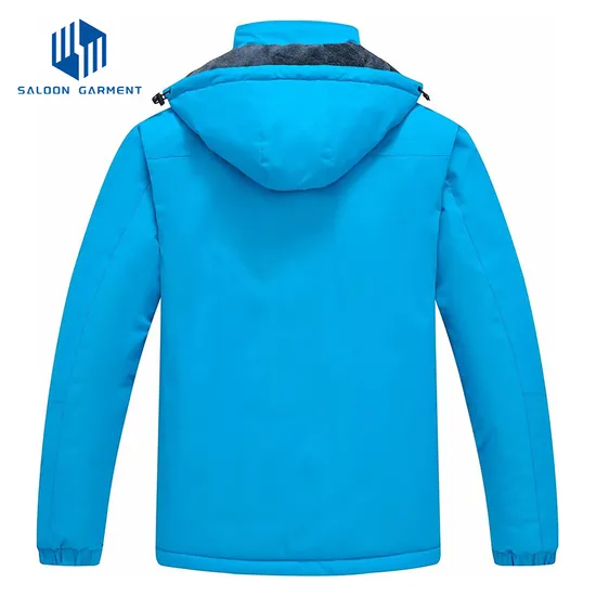 Men's Waterproof Windproof Warm Coat Ski Snowboarding Jacket with Detachable Hood