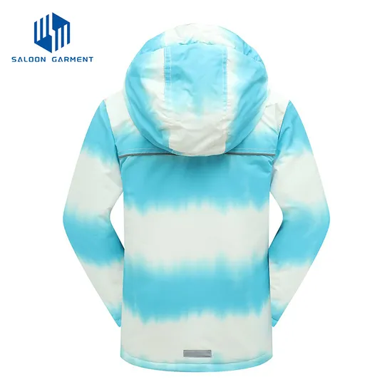Girl's Waterproof Fleece Windproof Winter Ski Snow Jacket with Hood
