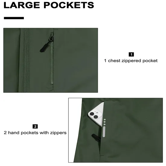 Wholesale Outdoor Sports Lightweight Autumn Windproof Windbreaker Jacket