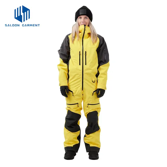 One Piece Snow Suits Snowboard Waterproof Ski Jumpsuit Winter Outdoor Unisex Snowsuits