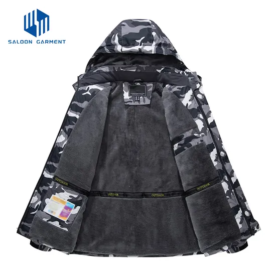 Custom Mens Winter Coat Outdoor Clothing Waterproof Ski Jacket