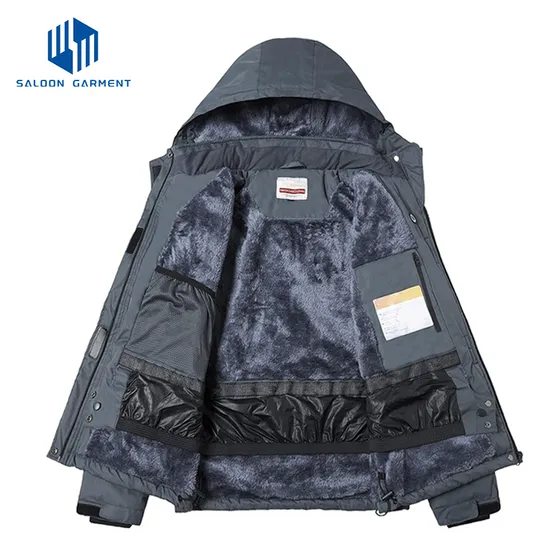 Women's Waterproof Mountain Windproof Winter Coat Snow Ski Jacket with Detachable Hood