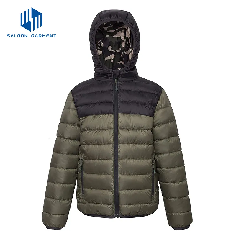 Wholesale Children Winter New Thickened Hooded Casual Fashion Quilted Jacket