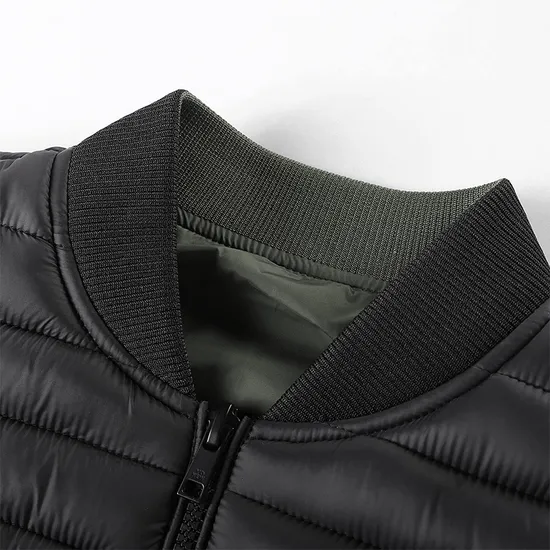 Custom Logo OEM Men's Winter Coat Nylon Casual Fashion Outdoor Windbreaker Insulated Quilted Vest
