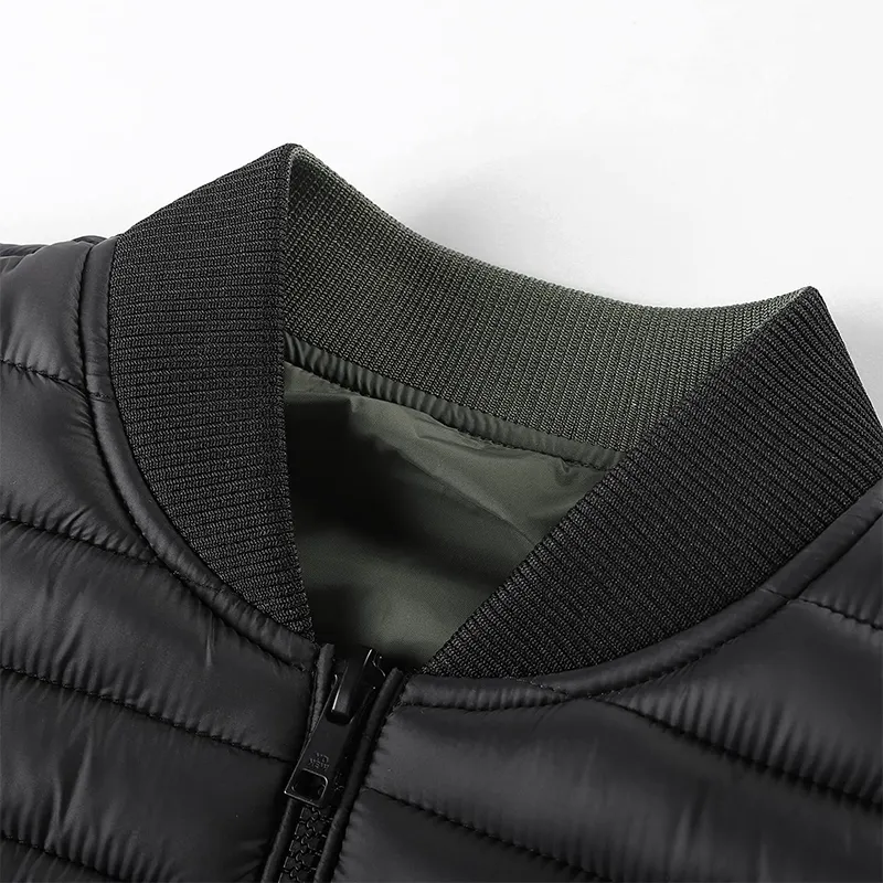 Custom Logo OEM Men's Winter Coat Nylon Casual Fashion Outdoor Windbreaker Insulated Quilted Vest