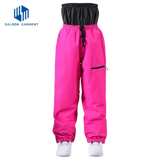 Outdoor High Quality Waterproof Breathable Ski Pants for Sports