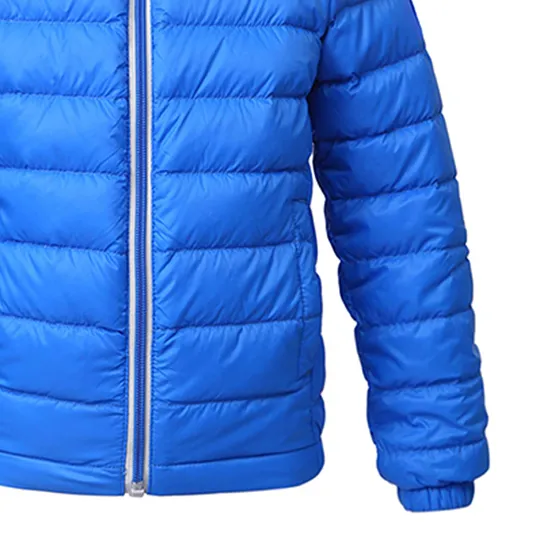 Wholesale Boys' OEM Bomber Hooded Warm Padded Outerwear Winter Quilted Coat