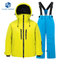 Custom Winter Warm Windproof Breathable Waterproof Outdoor Sporting Ski Snowboarding Jacket Snow Suit