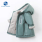 Fashion Kids Thick Winter Coats Hooded Outerwear Quilted Fleece Lined Jacket