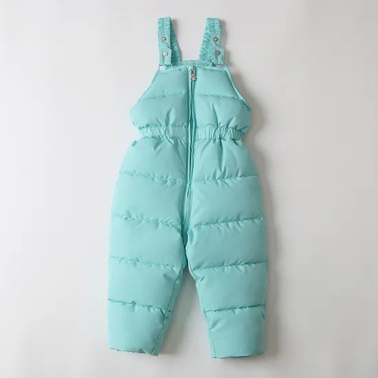 Girl's Waterproof Windproof Snowsuit Winter Jacket Children Fur Hooded Ski Jacket Coat and Pants