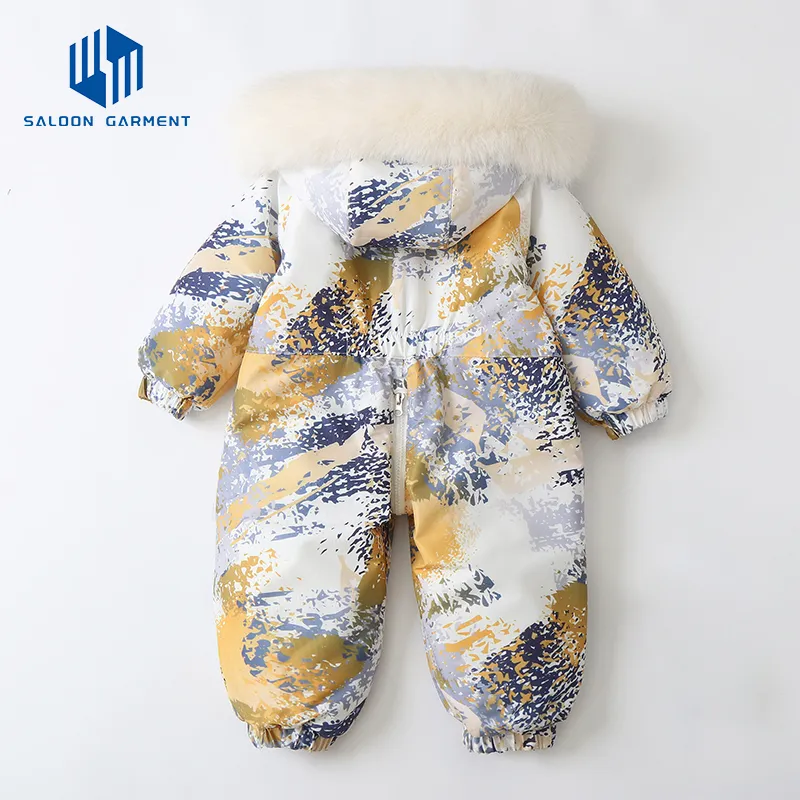 Kids Waterproof Winter Jumpsuits - Stylish Outerwear for Toddlers