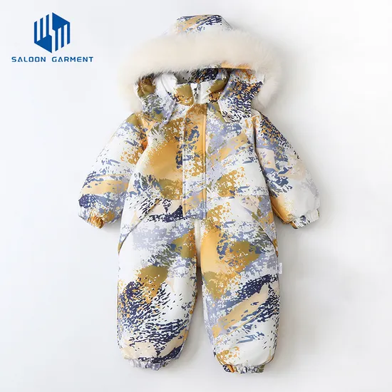 Kids Waterproof Winter Jumpsuits - Stylish Outerwear for Toddlers