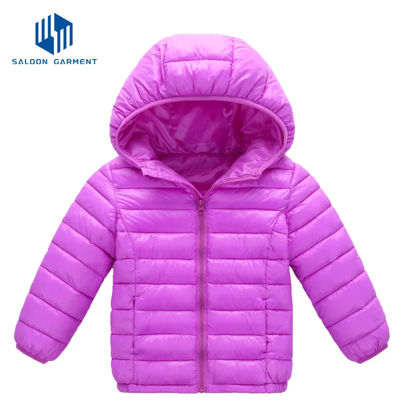 Custom Kids Clothes Winter Quilt Jacket Kids Padding Jacket