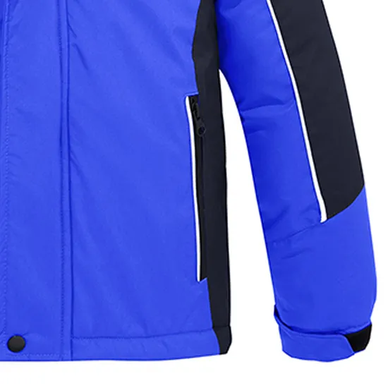 Factory Price Child Outdoor Long Sleeve Full Zip Windbreaker Fleece Lining Jacket